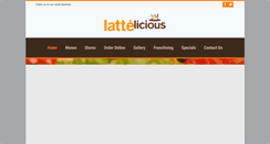 Desktop Screenshot of lattelicious.co.za